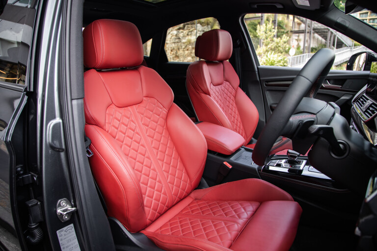 Wheels Reviews 2022 Audi SQ 5 Sportback Grey Interior Front Seat Design Australia S Rawlings