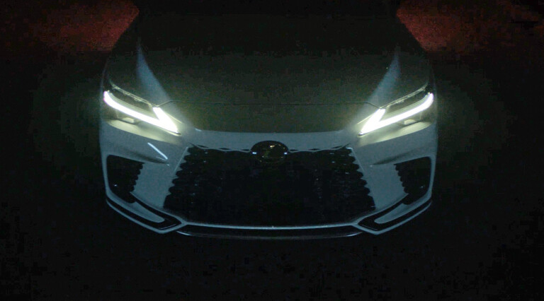 2023 Lexus RX Teaser Light Adjusted