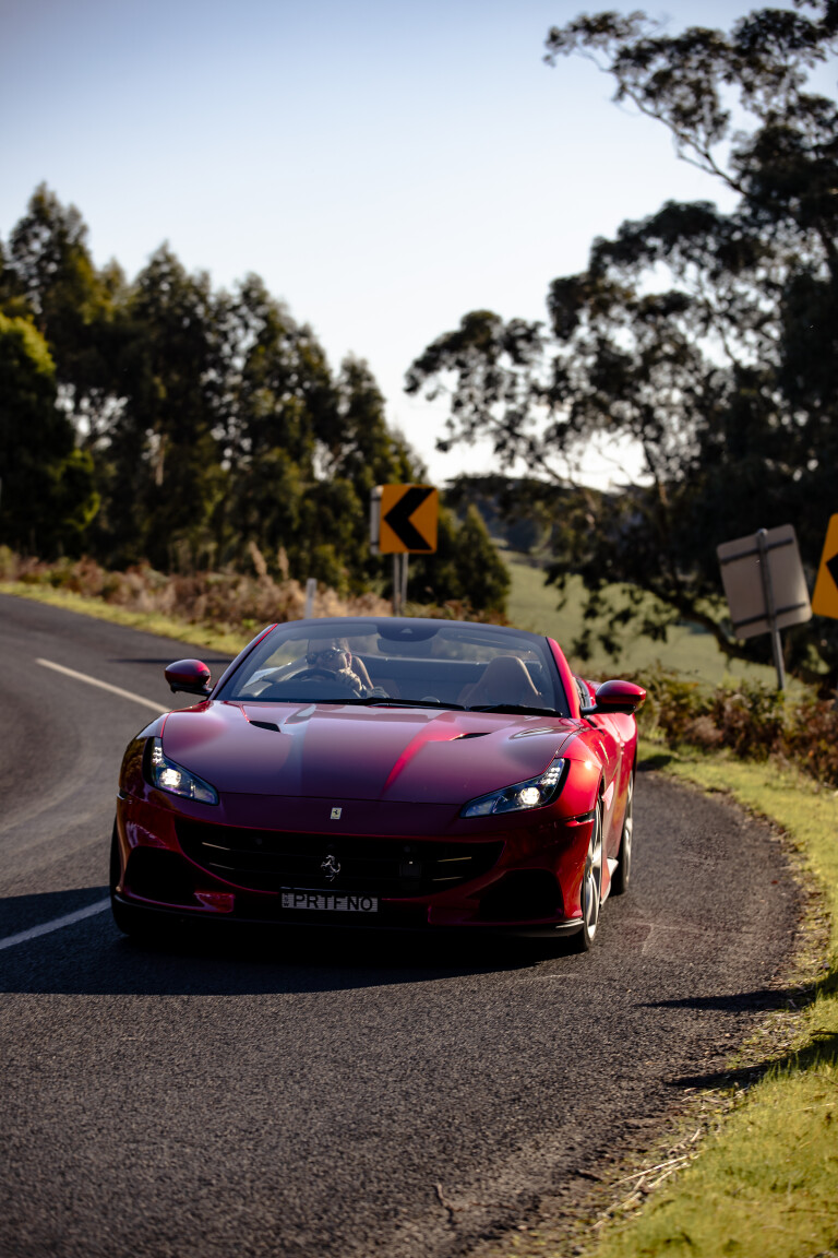 Motor Features 2021 Ferrari Portofino M Front Driving Vertical
