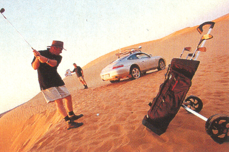 Wheels Features Porsche 911 Simpson Desert Crossing Golfing Dune