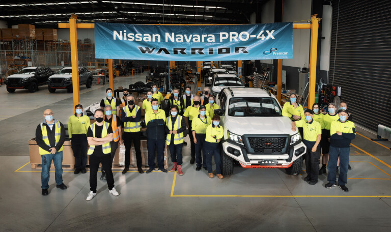 Nissan Navara PRO 4 X WARRIOR Premcar Team