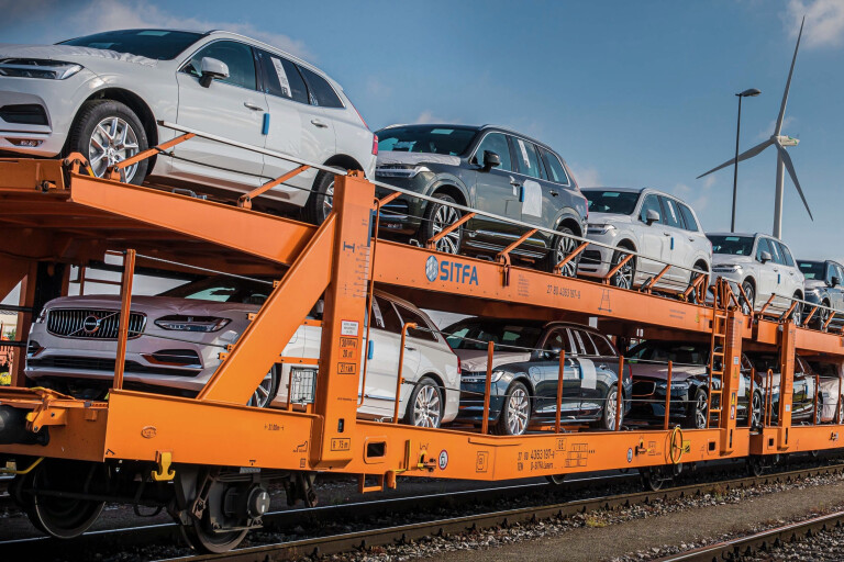 Trucks To Trains Swap Significantly Cuts Emissions In Volvo Cars Logistics Network