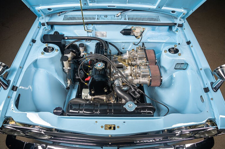 Datsun 1600 Wagon Engine Bay