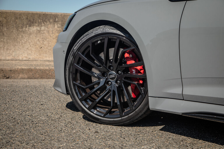Wheels Reviews 2021 Audi RS 5 Sportback Nardo Grey Detail Wheels Brakes