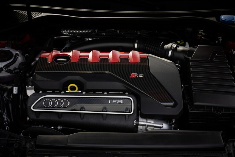 Wheels Reviews 2022 Audi RS 3 Sportback Tango Red Engine Euro Spec