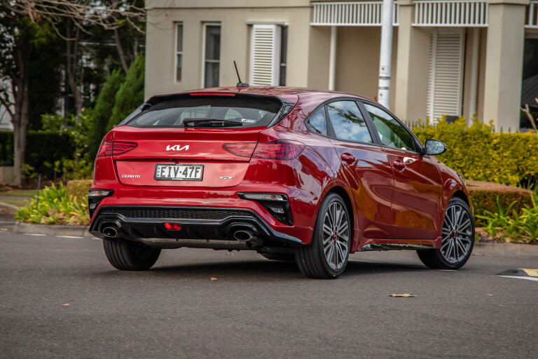 Which Car Car Reviews 2022 Kia Cerato GT Red Hatch Ride And Handling Review