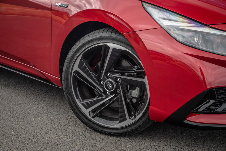 Wheels Reviews 2021 Hyundai I 30 Sedan N Line Fiery Red Detail Wheel S Rawlings