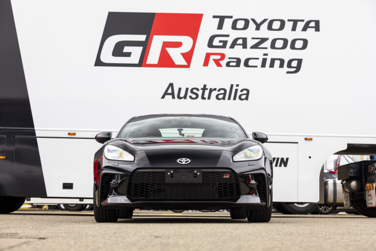 Motor Reviews 2022 Toyota GR 86 Black Australia Front Gazoo Racing