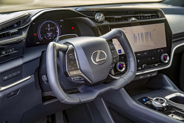 2022 Lexus RZ Preview SUV Sonic Copper 2