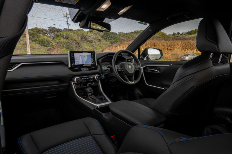 Wheels Reviews 2022 Toyota RAV 4 XSE Hybrid Australia Interior J Strickland