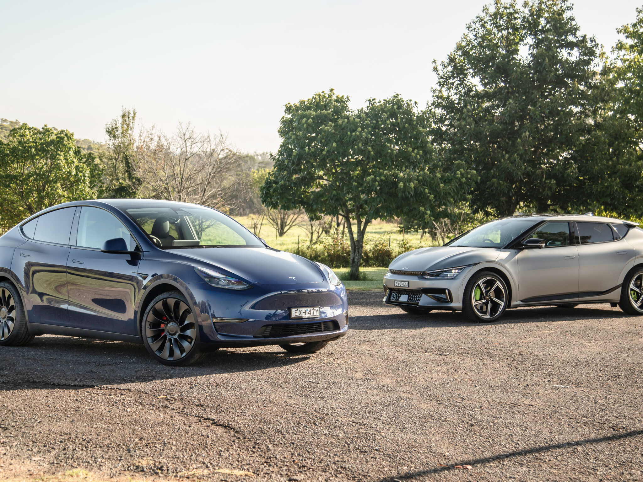 2023 Tesla Model Y Performance vs Kia EV6 GT comparison review