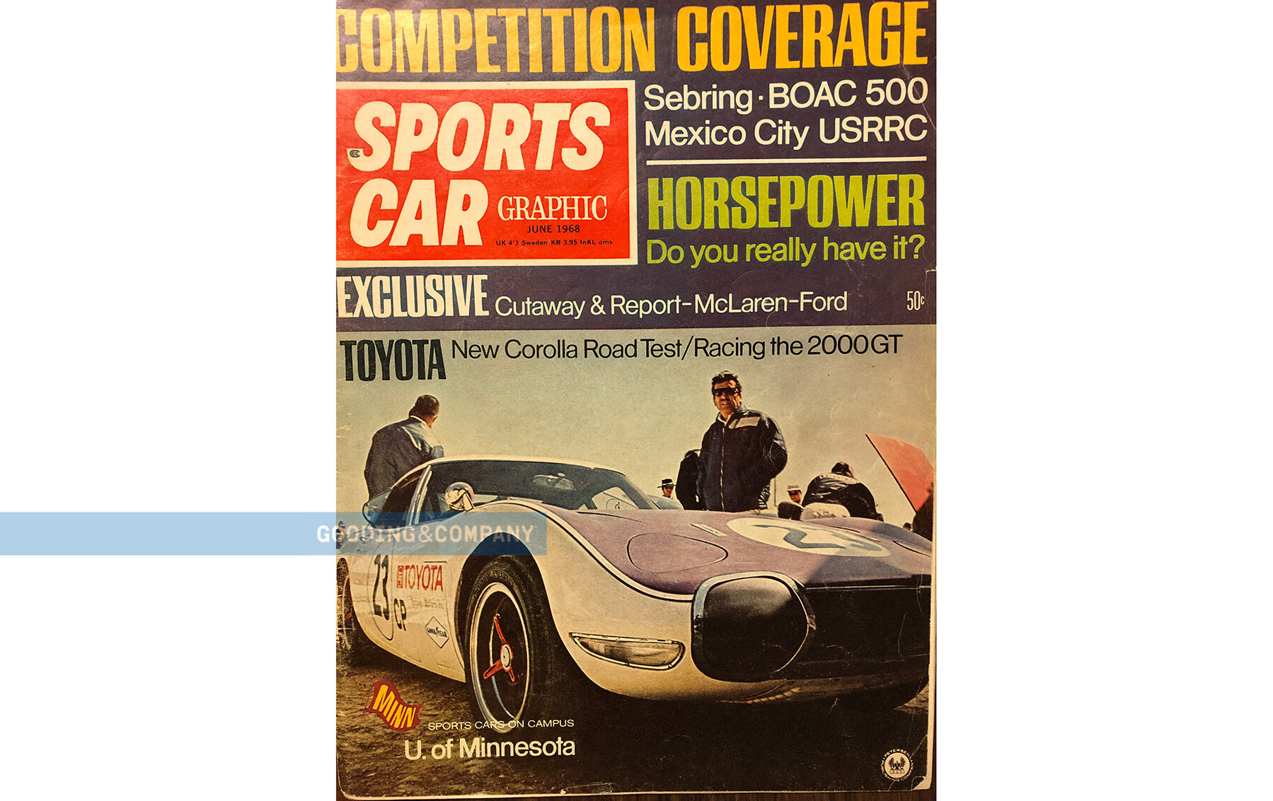 汽车新闻 1967 丰田 2000 GT 谢尔比 6