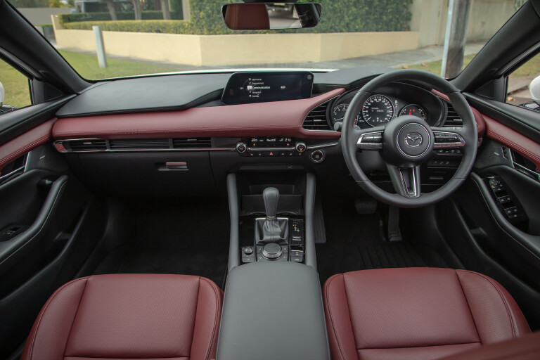 Wheels Reviews 2021 Mazda 3 Astina Hatch Interior