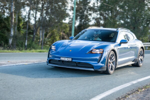 2022 Porsche Taycan 4S Cross Turismo Neptune Blue Australia