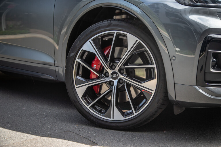 Wheels Reviews 2022 Audi SQ 5 Sportback Grey Detail Wheel Brake Tyre Australia S Rawlings