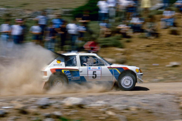 Motor Features 1986 Rallye Acrpole Kankkunen