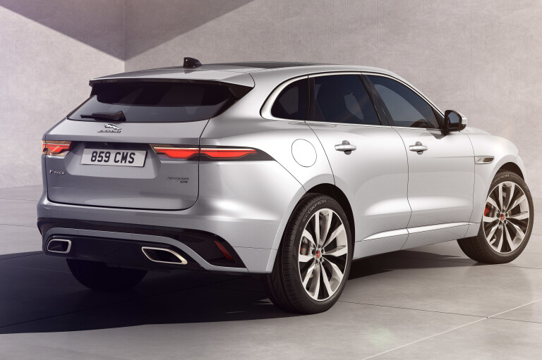 Jag F PACE 22 MY 03 R Dynamic Exterior Rear 3 4 110821