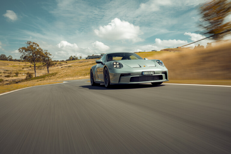 Wheels Reviews 2022 Porsche 911 GT 3 Touring 70 Years Porsche Australia Edition Australia Dynamic Front 11 A Brook