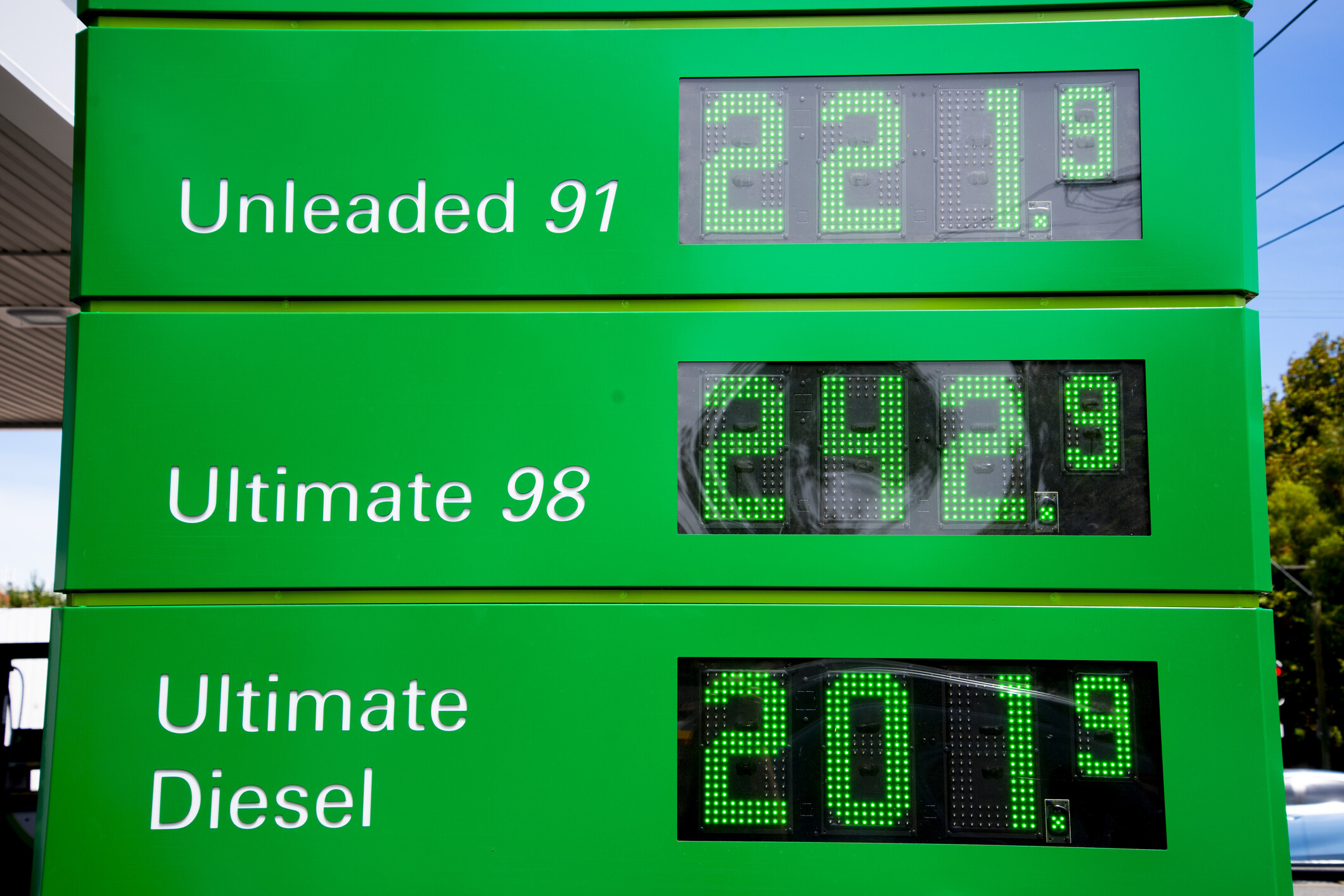 High ULP petrol and diesel prices Australia 2022