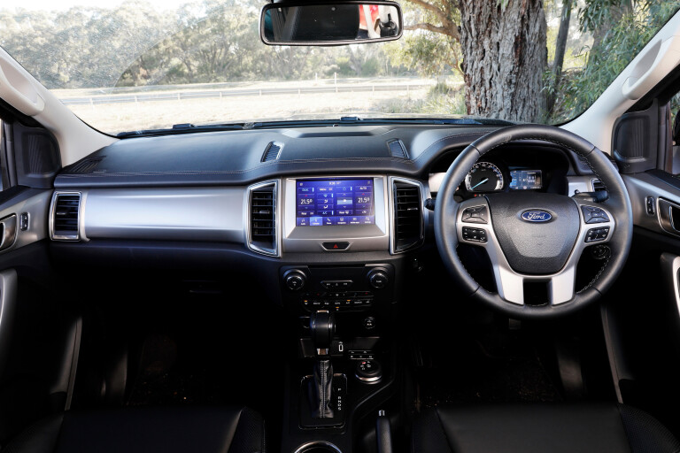 Wheels Reviews 2021 Ford Everest Interior Dashboard