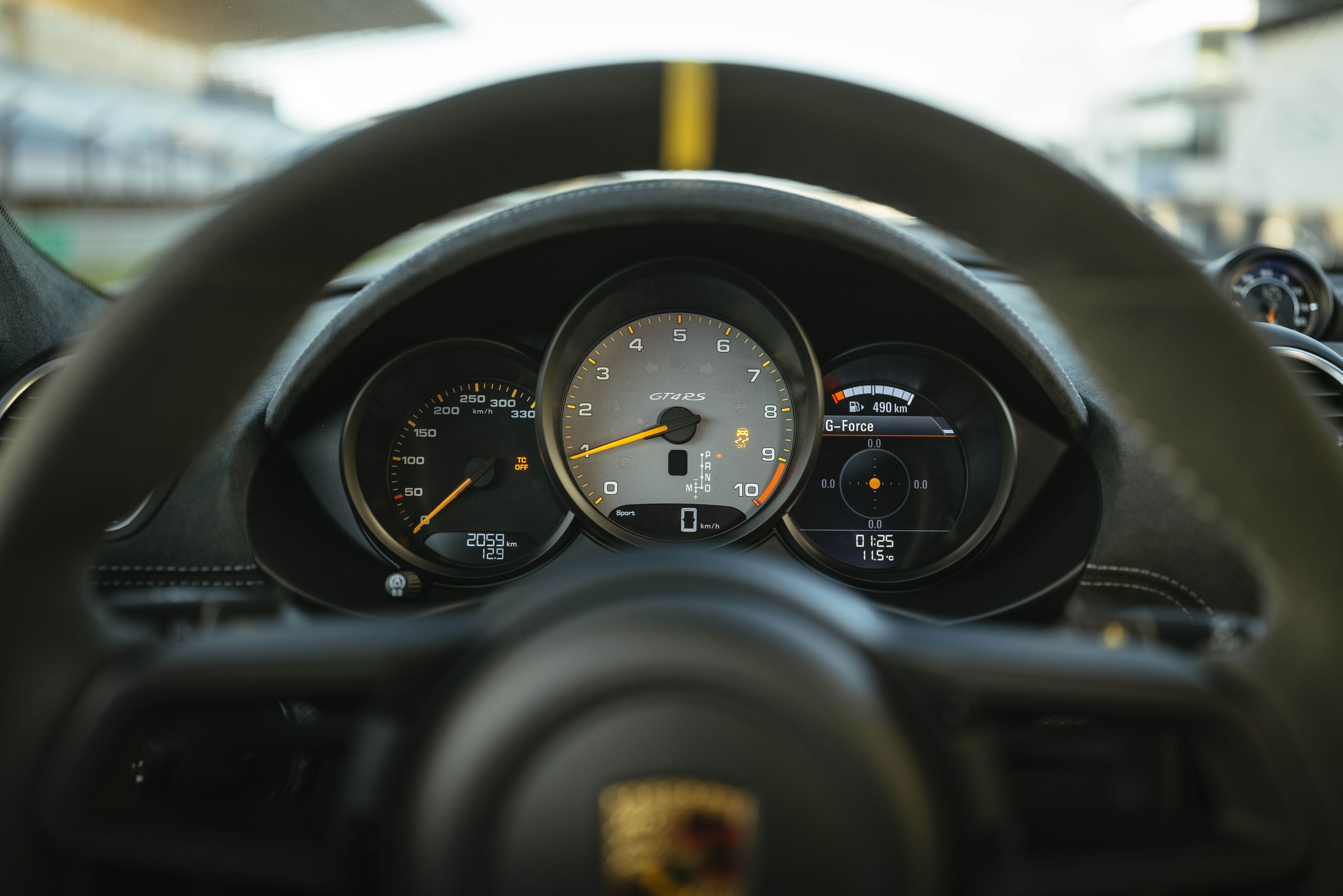 Motor Reviews 2022 Porsche 718 Cayman GT 4 RS Weissach Package Racing Yellow EU Spec Interior Instrument Cluster