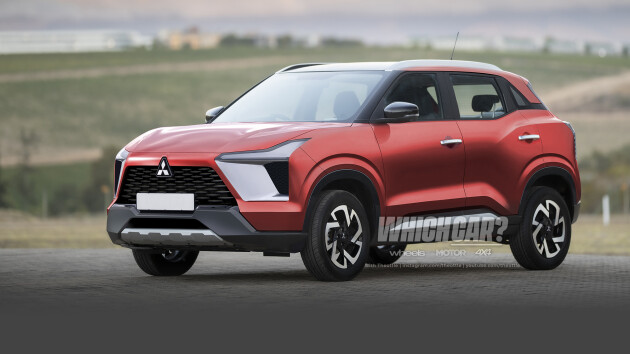 2023 Mitsubishi XFC Production Rendering Nissan Magnite Theottle 2