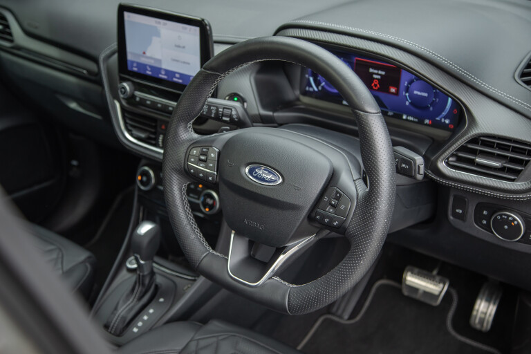 Wheels Reviews 2021 Ford Puma ST Line V Interior Driver Cockpit