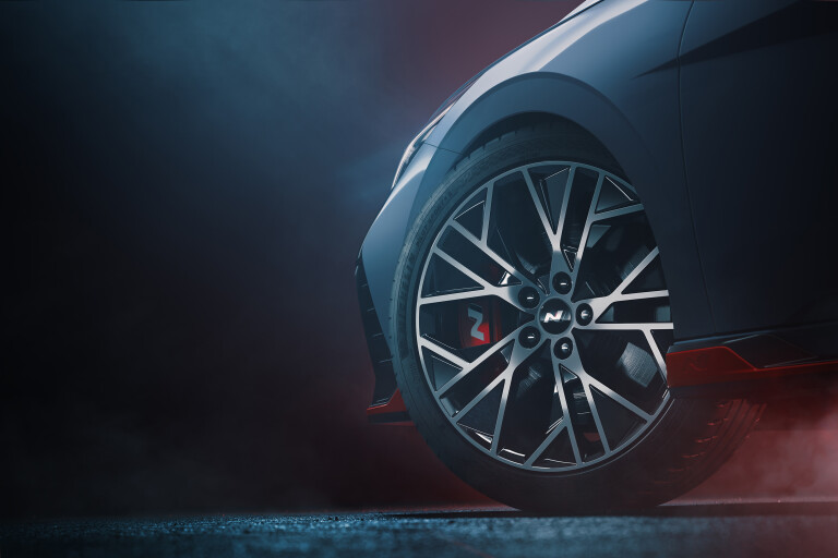 Hyundai Elantra N Teaser Wheels