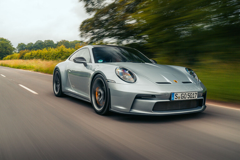 2021 Porsche 911 922 GT3 with Touring Package driving