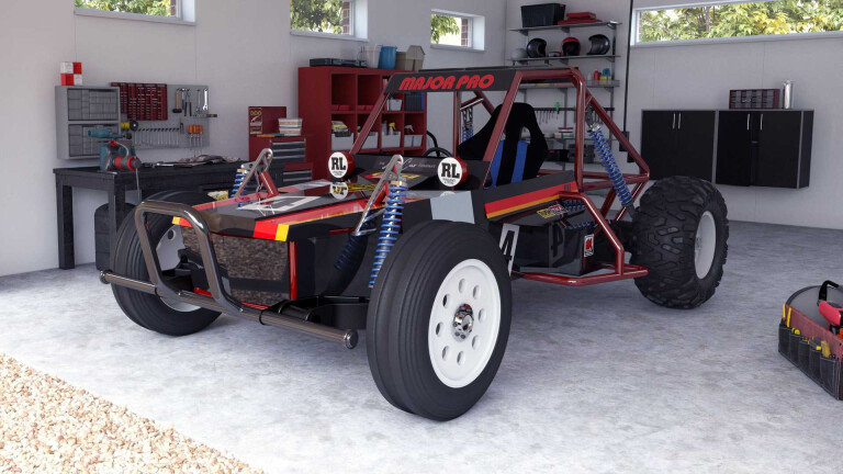 Tamiya to release life-size driveable electric buggy
