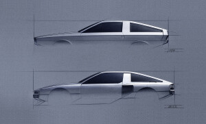 Pony Coupe Conceptand N Vision 74 Sketch
