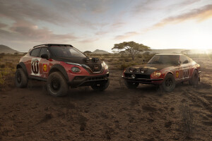 Nissan Juke rally concept celebrates 240Z's East African rally victory 50th anniversary