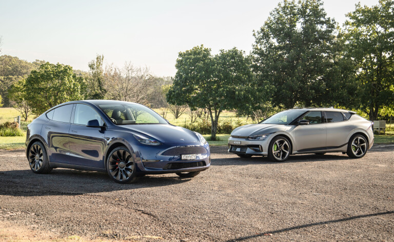 2023 Tesla Model Y Performance vs Kia EV6 GT comparison review