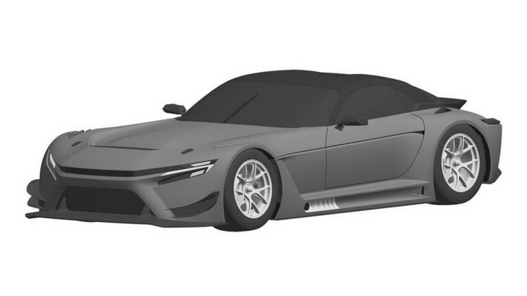 Toyota GR GT 3 Concept Patent Images 1