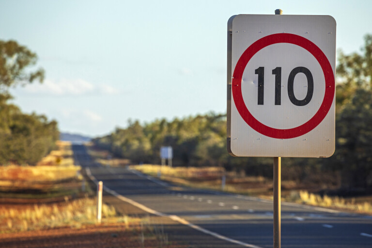 Getty Images Speed ​​limit 110 km/h