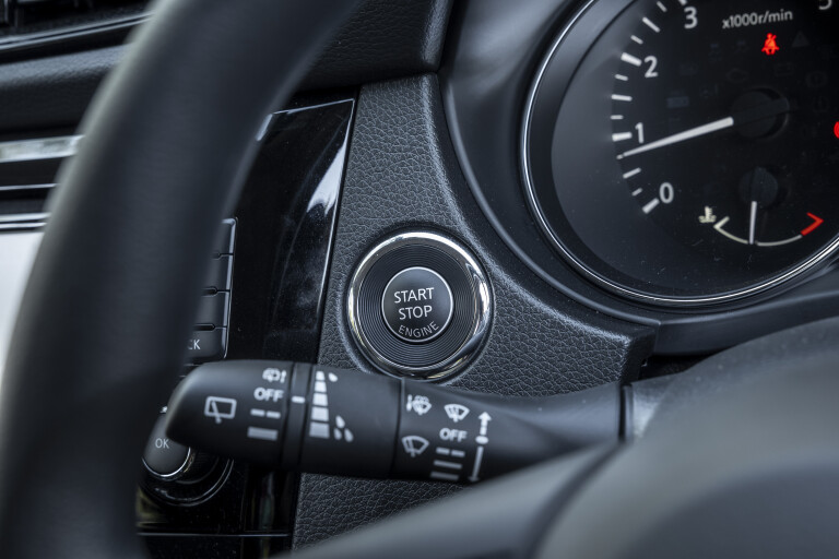 Wheels Reviews 2022 Nissan X Trail ST Australia Interior Engine Start Stop Button A Brook