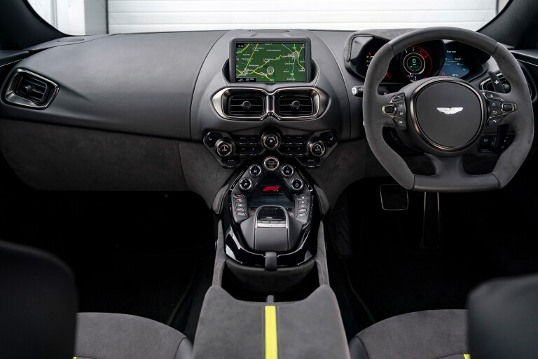 Wheels Reviews 2021 Aston Martin Vantage F 1 Edition Dashboard