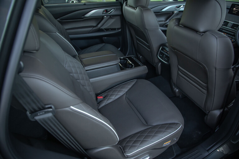 Which Car Car Reviews 2021 Mazda CX 9 Azami LE Rear Seat Captain Chairs