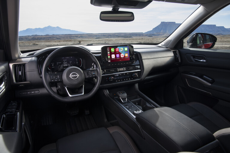 Wheels Reviews 2022 Nissan Pathfinder US Spec Interior Cabin