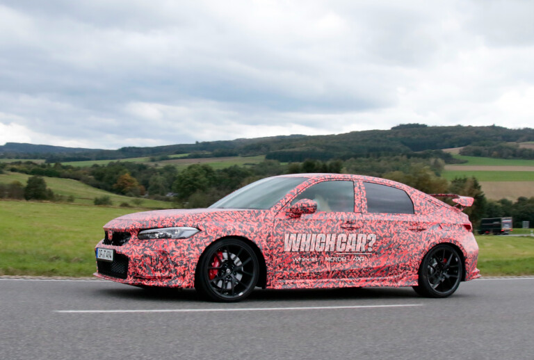 Honda Caught Testing And Taking Pictures Of The 2023 Civic Type R At The  Nürburgring