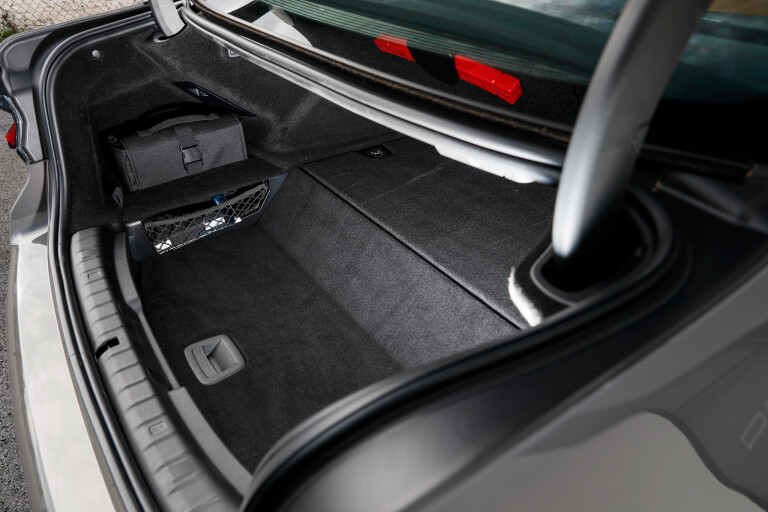 Wheels Reviews 2021 BMW 530 E Interior Cargo Space