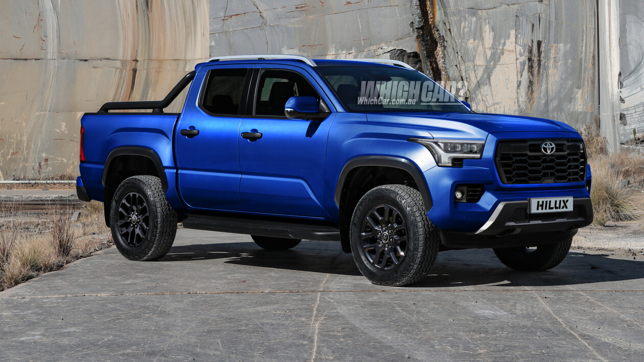 Here's the new 2025 Toyota HiLux with a tougher look