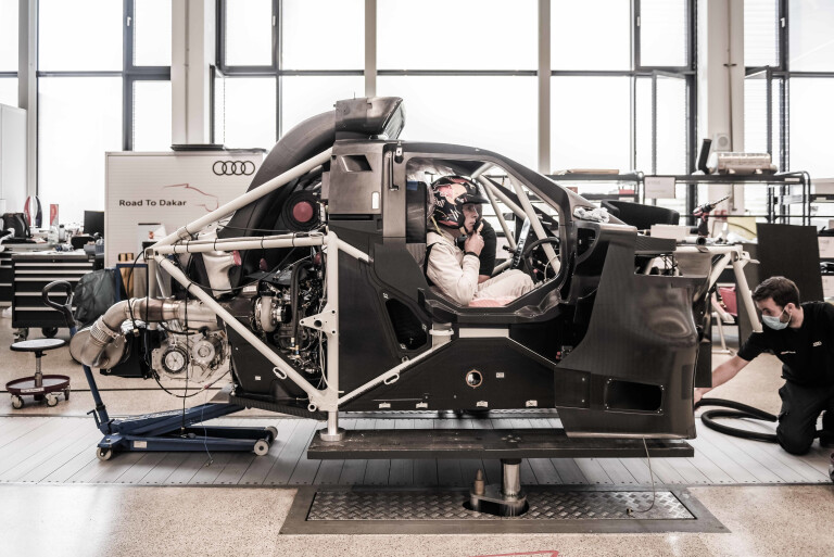 Motor Features Audi RS Q E Tron Chassis Construction