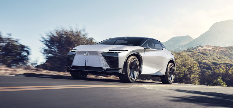 The LF-Z concept, revealed in March 2021