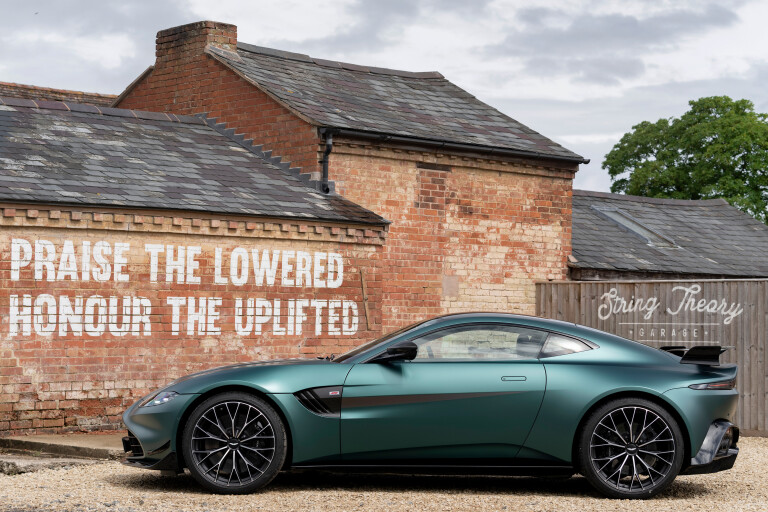 Wheels Reviews 2021 Aston Martin Vantage F 1 Edition Side Profile