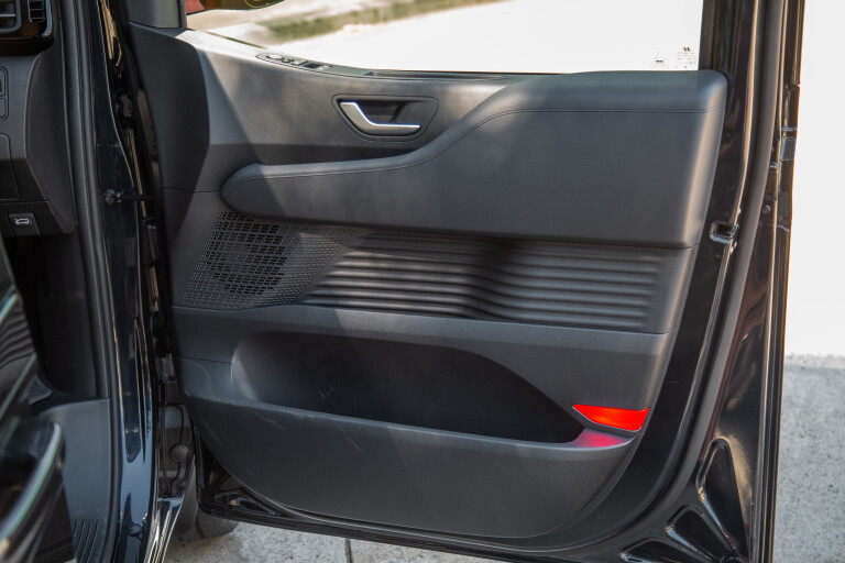 Wheels Reviews 2021 Hyundai Staria Highlander Diesel Interior Door Panel