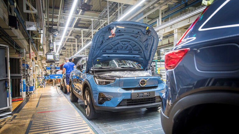 287330 Volvo Cars Starts Production Of C 40 Recharge In Ghent Belgium