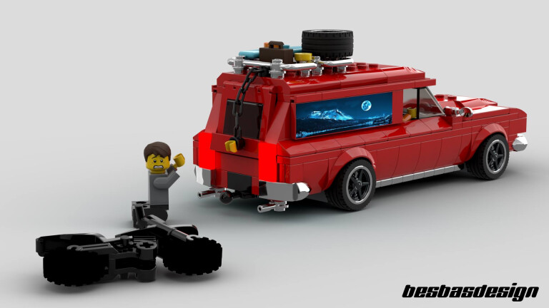 Mad Max vehicles made out of Lego by fan