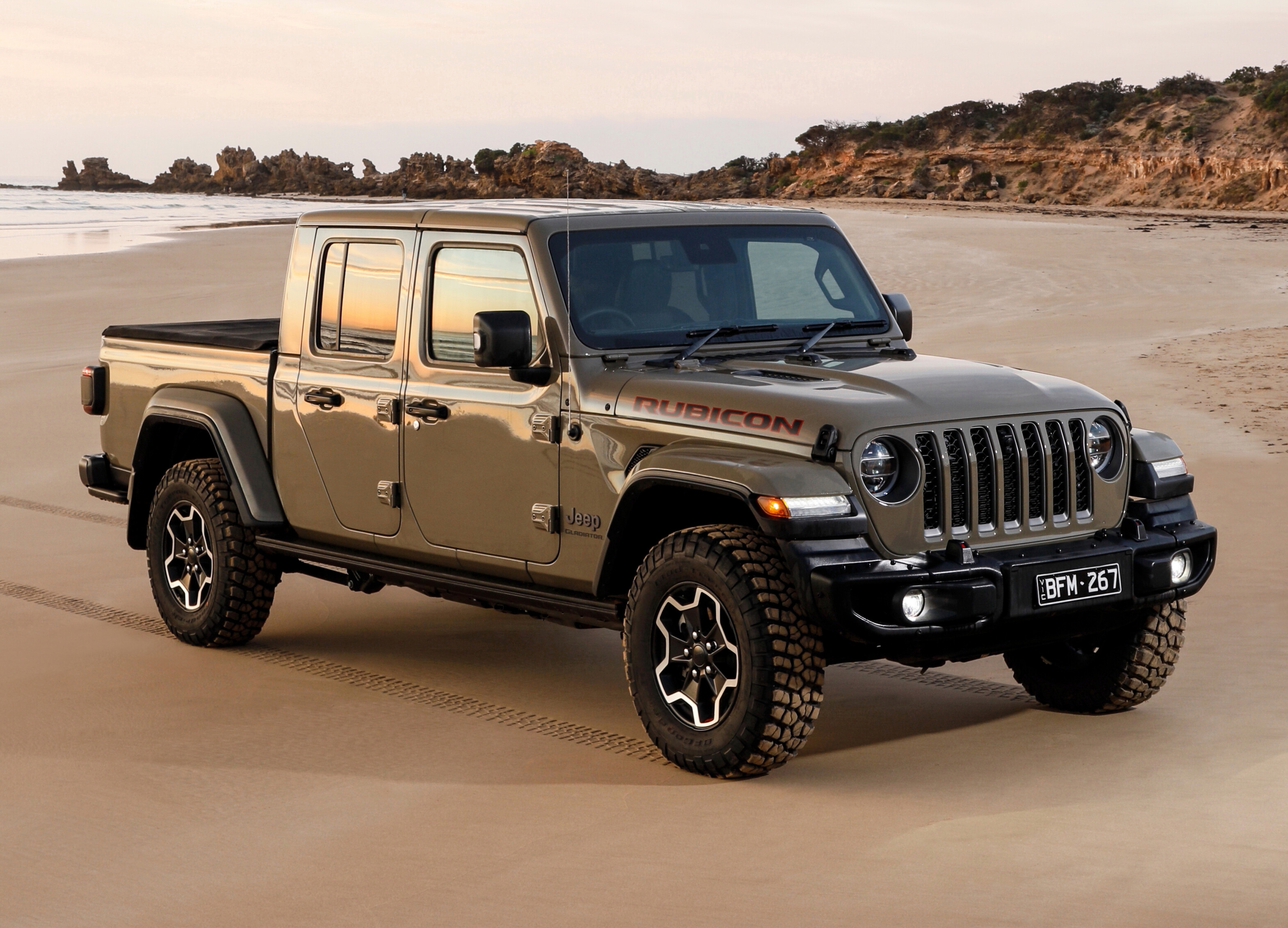 2021 Jeep Gladiator Color Chart