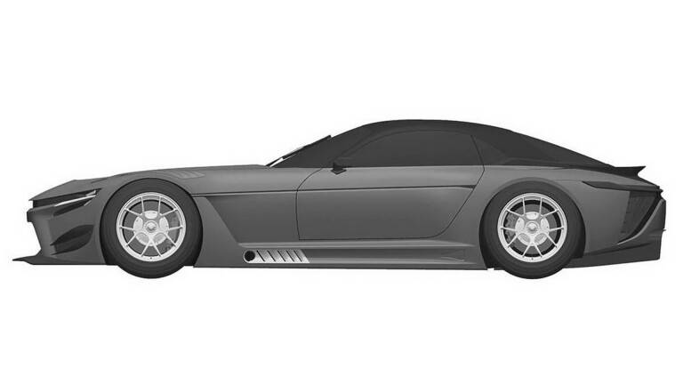 Toyota GR GT 3 Concept Patent Images 3
